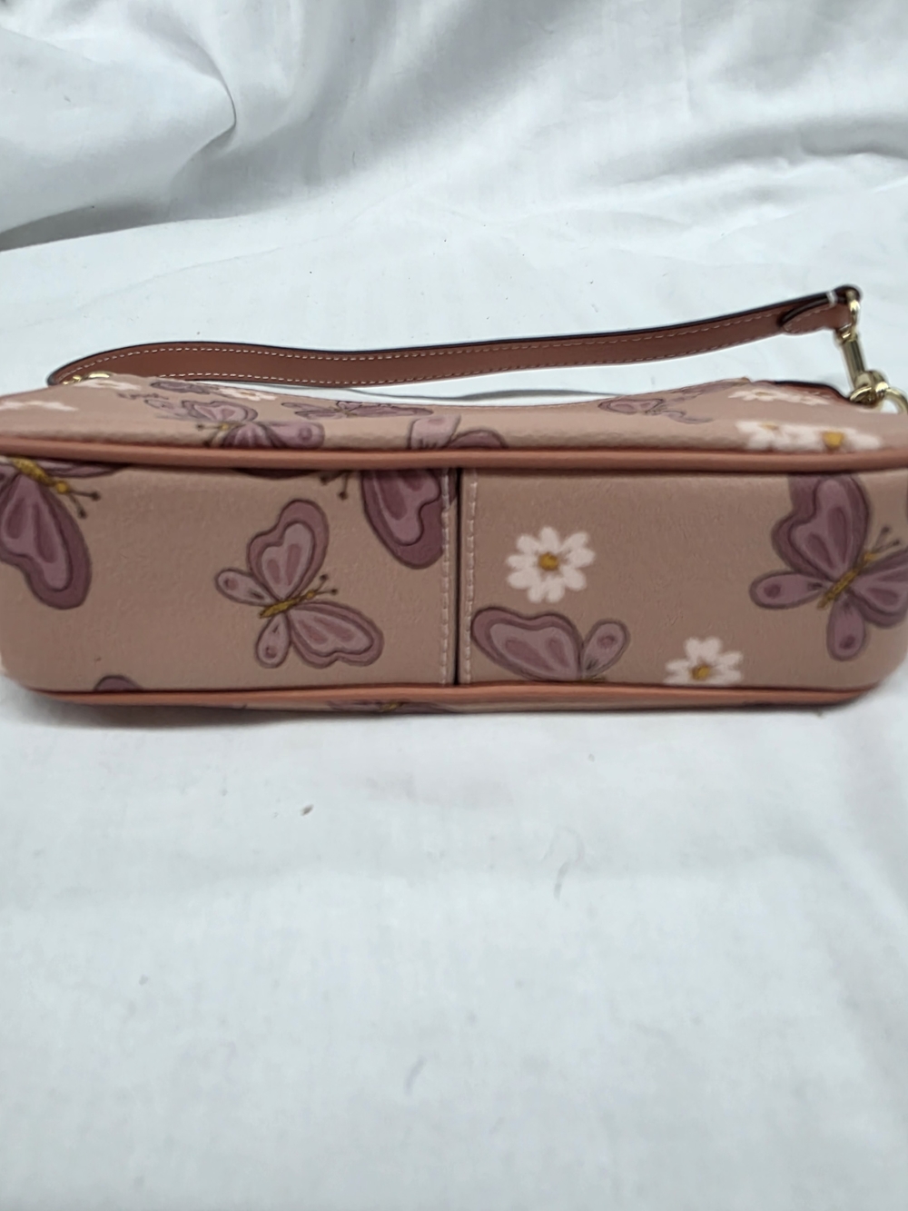 Coach Nolita 19 Pink Butterfly Daisy Mini Purse with Gold Hardware - Picture 10 of 10